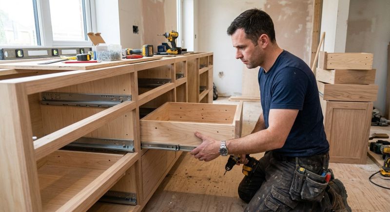 Kitchen Drawer Installation in Dayton, OH